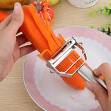 Multifunction Stainless Steel Vegetable Peeler Double Planing Grater, Double Planing Grater