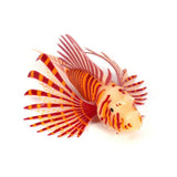 Fish Tank Landscaping Ornament Silicone Nightlight Simulation Colorful Lion Fish, Blue, Brown, Black, Purple