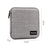 Baona BN-F021 Car Home DVD CD Storage Bag Game CD Storage Bag For PS4, Grey, Black