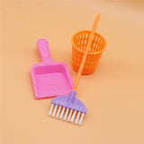 Furniture Toys Miniature House Cleaning Tool Doll House Accessories for Doll House Pretend Play Toy, 9 PCS / Set, 6 PCS / Set