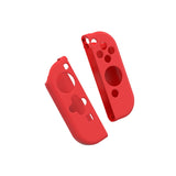 IINE Gamepad Silicone Flat Protective Sleeve Handle Split Silicone Case For Nintendo Switch Joy-Con, Blue Green-l445, Red Blue-L444, Double Red-L482, Red Blue-L501, Black-L495