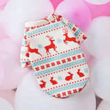 SD07031 Christmas Dog Clothes Cartoon Pet Small Dog Cat Sweater Clothes, XS, S, M, L, XL