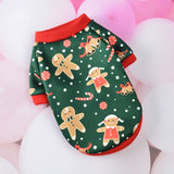 SD07031 Christmas Dog Clothes Cartoon Pet Small Dog Cat Sweater Clothes, XS, S, M, L, XL