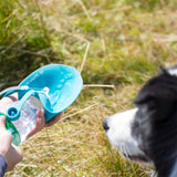 Pet Feeder Dog Out Of  Cup Large Capacity Outdoor Flip Water Cup, Blue, Green, Black, Orange, Pink