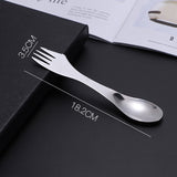 Stainless Steel Western Tableware Creative 3 In 1 Spoon Forked Tableware