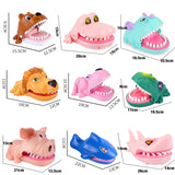 Spoof Bite Finger Toy Parent-Child Game Tricky Props, Style:, 1751A-Tiger, 6695-Lion, 3212A Shark-Pink, X023-9 Rat-Pink, X023-9 Rat-Blue, 6692A  Crocodile-Pink, 6692A Crocodile-Blue, 6691A Shark-Pink, 6691A Shark-Blue, 3214A  Dinosaur-Orange