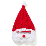 Motorcycle Helmet Christmas Hat Outdoor Crazy Funny Santa Helmet Cover, Helmet Christmas Hat