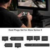 For XBOX Series S/X Host Dustproof Set Dust Plug,Style:, Normal Edition, Deluxe Edition