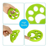 Washing Machine Pet Hair Remover, Round, Plum, Dog, Cat