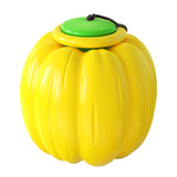 NG-01 Dog Molars Resistant To Bite Ball Pumpkin Hand Throwing Force Toy Ball, Orange, Yellow, Green