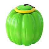 NG-01 Dog Molars Resistant To Bite Ball Pumpkin Hand Throwing Force Toy Ball, Orange, Yellow, Green