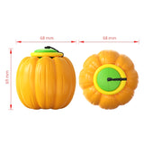 NG-01 Dog Molars Resistant To Bite Ball Pumpkin Hand Throwing Force Toy Ball, Orange, Yellow, Green