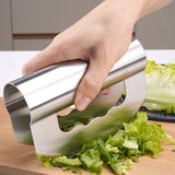 Stainless Steel Double-Head Cutter Vegetable Cheese Chopper, Double-Head Cutter