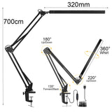 Telescopic Folding USB LED Eye Protection Desk Lamp