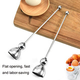 GB098 304 Stainless Steel Egg Opener, Steel Egg Opener