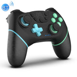 Wireless Bluetooth Gamepad With Macro Programming For Switch Pro, Pink, Left Blue Right Red, Left Blue Right Green, Black Left Red