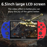 X40 mini 6.5 inch Retro Handheld Game Console with 16GB Memory, Spec:, X40 mini 16GB, X40 mini + Wired Gamepads, X40 mini + Wireless Gamepads