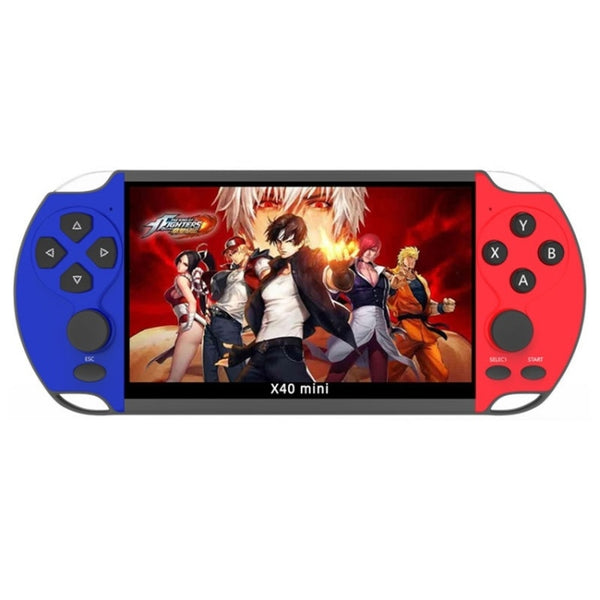 X40 mini 6.5 inch Retro Handheld Game Console with 16GB Memory, Spec:, X40 mini 16GB, X40 mini + Wired Gamepads, X40 mini + Wireless Gamepads