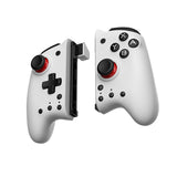 MOBAPAD M6 Left & Right Gamepad Game Handle Grip For Switch Joy-con / Switch OLED, White, Black