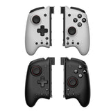 MOBAPAD M6 Left & Right Gamepad Game Handle Grip For Switch Joy-con / Switch OLED, White, Black