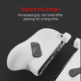 MOBAPAD M6 Left & Right Gamepad Game Handle Grip For Switch Joy-con / Switch OLED, White, Black