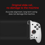 MOBAPAD M6 Left & Right Gamepad Game Handle Grip For Switch Joy-con / Switch OLED, White, Black