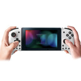 MOBAPAD M6 Left & Right Gamepad Game Handle Grip For Switch Joy-con / Switch OLED, White, Black