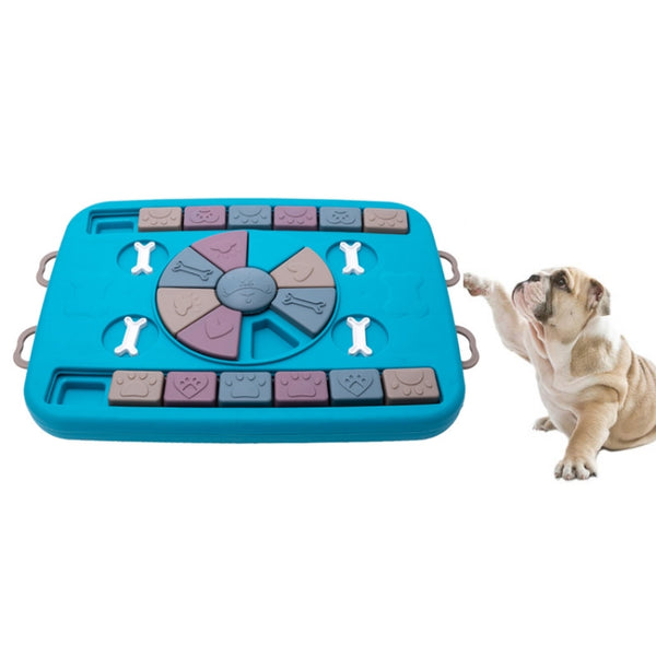 Slow Food Dog Bowl Pet Educational Interactive Toy, Slow Food Dog Bowl