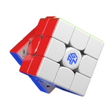 GAN12 Competition Practice Third-Order Magnetic Magic Cube Puzzle Toy, Style:, UV Version, Fog Version, Sticker Version