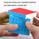 Qiyi Six Level Intelligence Smooth Puzzle Advanced Magic Cube, Black, Colorful