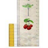 Removable Wall-mounted Height Ruler With Botanical Print Decoration, Height Ruler