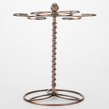 Wine Glass Holder Iron Bougainvillea Upside Down Goblet Holder, Bougainvillea