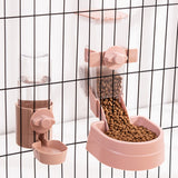 Pet Hanging Feeder Cat Automatic Drinker, Style:, Feeder, Drinker, Feeder+Drinker