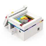 BuildMoc Interlocking Block Toys Rainbow Road Decryption Box, BuildMoc Interlocking Block