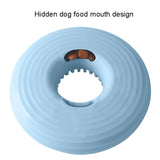 Pet Fun Missing Food Toys Bite-resistant Molar Dog Interactive Toy, Round Shape Blue, Round Shape Pink, Round Shape Green