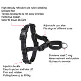 Glow Castle Pet Reflective Nylon Prevent Running Wild Chest Strap, Size:, S, M, L, XL