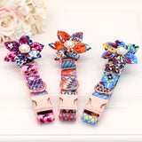 Pet Flower Adjustable Collar Metal Buckle Can be Engraved Dog Collar, Size:, XS 1.5x30cm, S 1.5x40cm, M 2.0x50cm, L 2.5x60cm