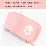 Baona BN-F005 Cat Paw Pattern Cconsole Storage Bag, For Switch (Pink), For Switch (Green), For Switch (Gradient Color), For Switch Lite (Pink), For Switch Lite (Blue)