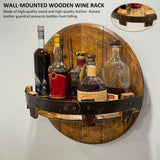 Wall-mounted Wooden Wine Display Stand Storage Rack, Wall-mounted Wine Rack