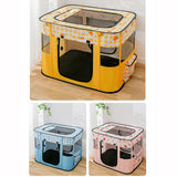 Rectangular Foldable Pet Fence Dog and Cat Litter Pet Delivery Room, M, L, XL