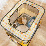 Rectangular Foldable Pet Fence Dog and Cat Litter Pet Delivery Room, M, L, XL