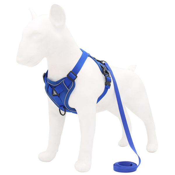 HT-864 Pet Traction Rope Reflective Breathable Dog Chest Strap Vest, Size:, S, M, L, XL