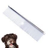 Stainless Steel Pet Comb Pet Hair Comb, Specification: XL, XS, M, L, XL