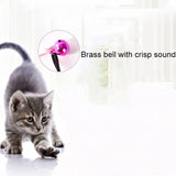 Wire Funny Cat Stick With Bell Cat Toy, Caterpillar, Fish, Mouse