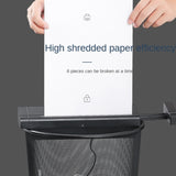 WS0106 190W A4 Electric Mini Strip Paper Shredder Without Barrel,EU Plug, WS0106