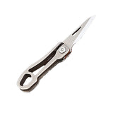 Titanium Alloy Mini Folding Knife Express Knife EDC Keychain Pendant, Titanium Alloy