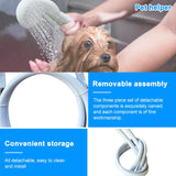 Round Shape High Pressure Handheld Shower Head Water Saving Bathroom Accessories, Round Shower