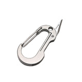 Titanium Alloy Keychain Small Knife Mini EDC Portable Unpacking Knife, Titanium Alloy Keychain