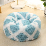 Long-haired Round Pet Kennel Warm Pet Bed, 40cm, 50cm, 60cm