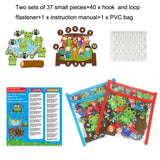 Storytelling Puppet Stickers English Enlightenment Early Education Picture Book Teaching Aids, 15PCS